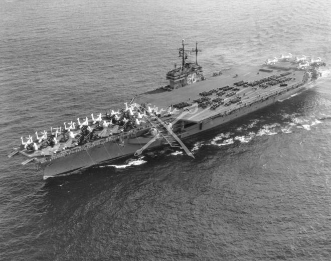 26076 USS Saratoga (CV-60) | U.S. Naval Institute Photo Archives